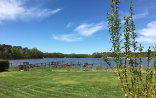 Blick auf See
